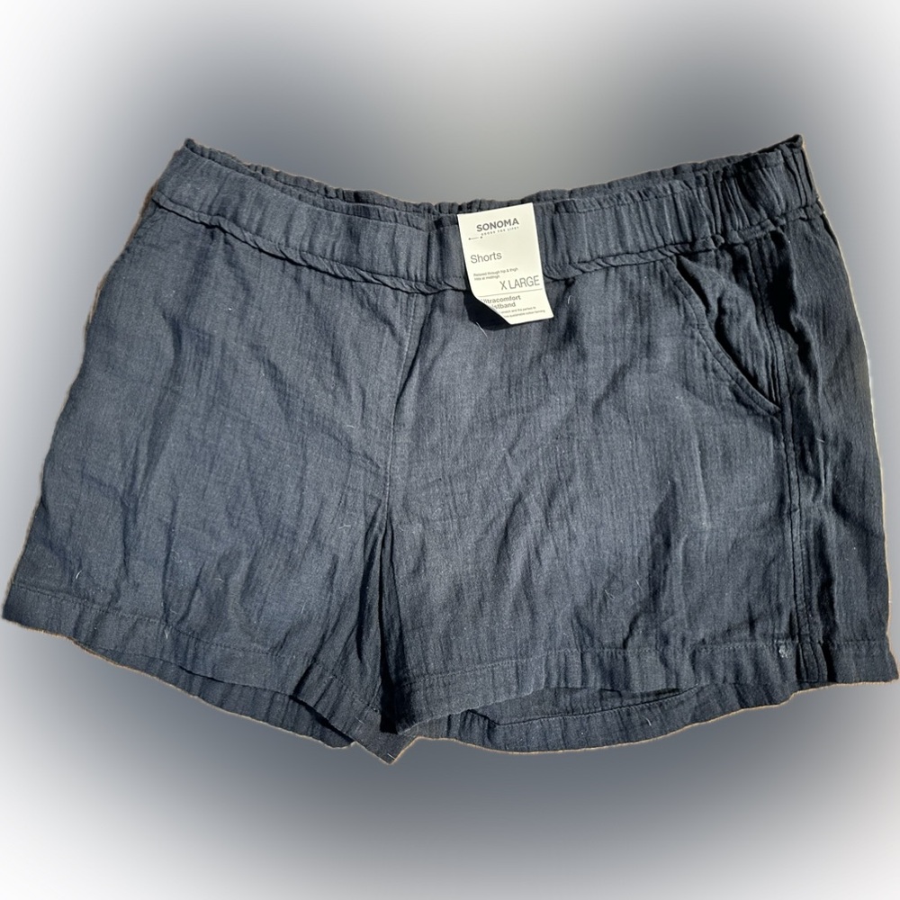 Womens Dark blue Sonoma shorts.
